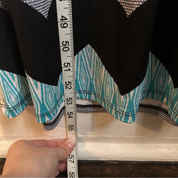 Trixxi Chevron Stretchy Maxi Dress - Picture 6 of 11